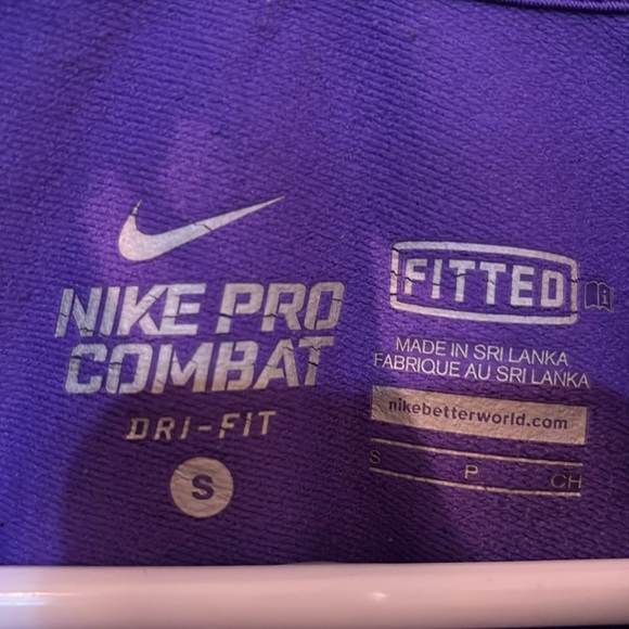 Nike pro combat hyper warm quarter zip size small - Picture 3 of 6